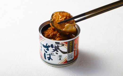 【6ヶ月定期便】産地がわかる 寒さば みそ煮 190g×24缶入 合計144缶 