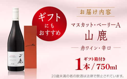 数量限定】マスカット・ベーリーA「山鹿」 赤ワイン・辛口 750ml ギフト箱入り 【菊鹿ワイナリー】 [ZFB001] -  熊本県山鹿市｜ふるさとチョイス - ふるさと納税サイト