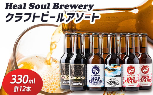 西宮発!Heal Soul Breweryのクラフトビール　アソート合計12本セット【1461959】 1178860 - 兵庫県西宮市