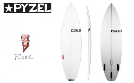 サーフィン PYZEL SURFBOARDS HIGHLINE ROUND TAIL FUTURE【6'1