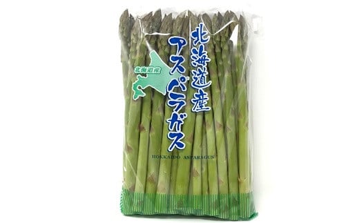 北海道赤井川村のふるさと納税 1.【850g】ＪＡ新おたるの特大アスパラ２種セット：配送５月中旬～