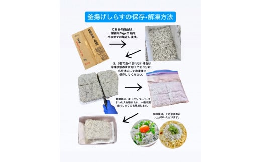 愛知県南知多町のふるさと納税 しらす 1kg 釜揚げしらす 島の工場から直送 愛知県 日間賀島産 減塩 冷凍 丸豊 魚 さかな ご飯 ごはん 国産 シラス 離乳食 人気 おすすめ 愛知県 南知多町