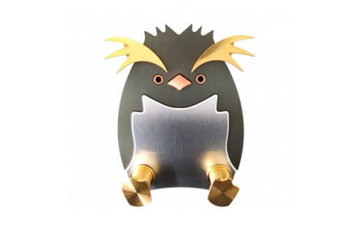 Rockhopper　Penguin(グレー)　スマホスタンド【1525352】 1399787 - 岐阜県岐南町