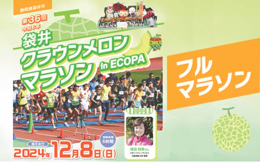 マラソン 大会 静岡 令和6年 袋井クラウンメロンマラソン in ECOPA 出場権（フルマラソン）【袋井市】 - 静岡県袋井市｜ふるさとチョイス -  ふるさと納税サイト