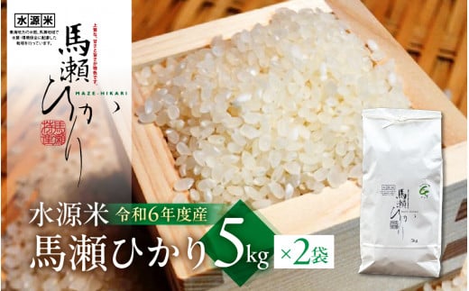 新米予約受付[令和6年産米]水源米 馬瀬ひかり10kg (5kg×2袋)『シェフセレクト』コシヒカリ 精米 2024年産 こしひかり 米 10キロ