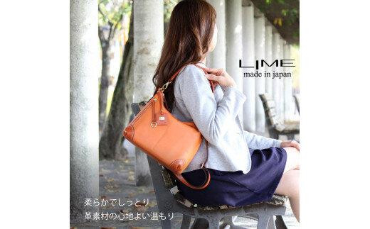 LIME（ライム）　シルクレザー　2wayショルダーバッグ　オレンジ 1401866 - 香川県高松市