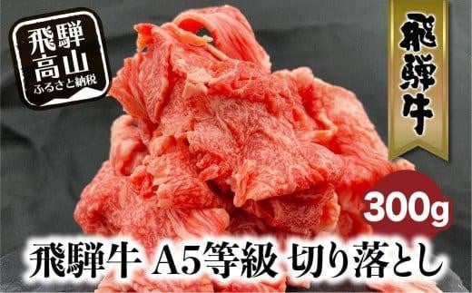 【1月発送】飛騨牛 A5等級 切り落とし  小間切れ A5ランク A5 5等級 肉  黒毛和牛 ブランド牛 300g 飛騨高山 ながせ食品 FH001VC01 1045266 - 岐阜県高山市