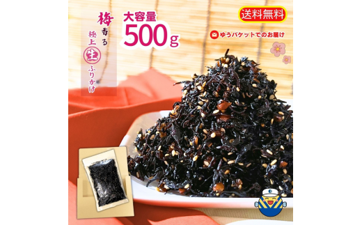 梅ひじき 500g×2 ふりかけ ソフトタイプ 生ふりかけ ご飯 ひじきご飯 オカベ｜B300 1415029 - 愛媛県伊予市