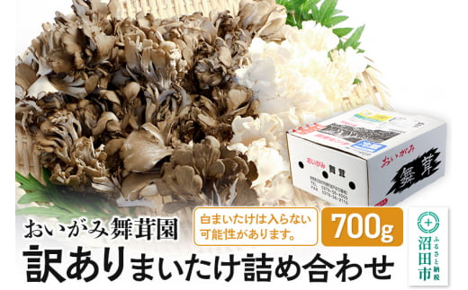 《訳あり》おいがみ舞茸園 まいたけ詰め合わせ 1296290 - 群馬県沼田市