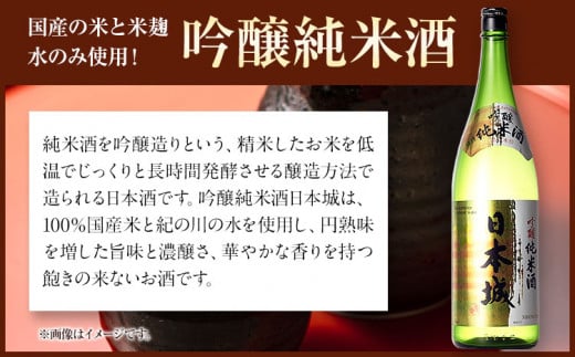 日本城 吟醸純米酒と特別本醸造 1.8L×2本 2種セット 厳選館《90日以内に出荷予定(土日祝除く)》 和歌山県 日高町 酒 吟醸純米酒 特別本醸造  飲み比べ 3.6L - 和歌山県日高町｜ふるさとチョイス - ふるさと納税サイト