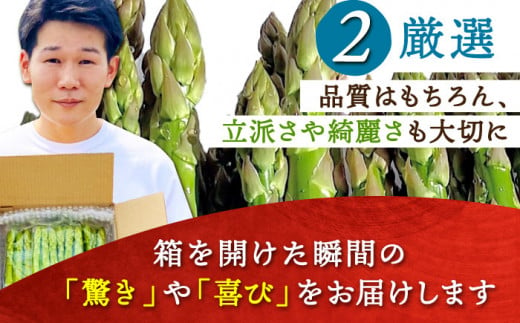 佐賀県江北町のふるさと納税 【お手軽調理】ミニアスパラガス 800g【けいちゃん農園】 [HCC011]