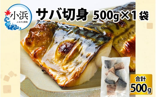 【5日前後で発送】サバ 切身　500g｜冷凍 鯖 さば 切り身 福井 福井県 小浜市 個包装 500g パック 塩 海鮮 焼き魚 1394161 - 福井県小浜市