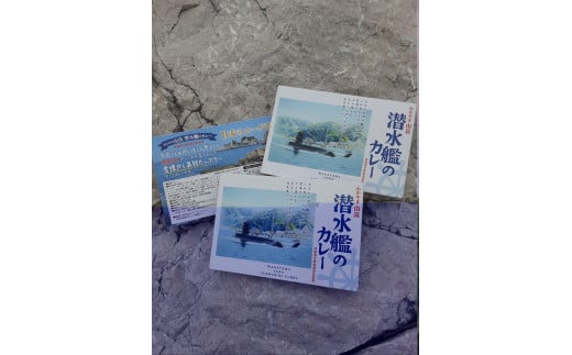 わかやま 由良 潜水艦のカレー（3箱） 1416360 - 和歌山県由良町