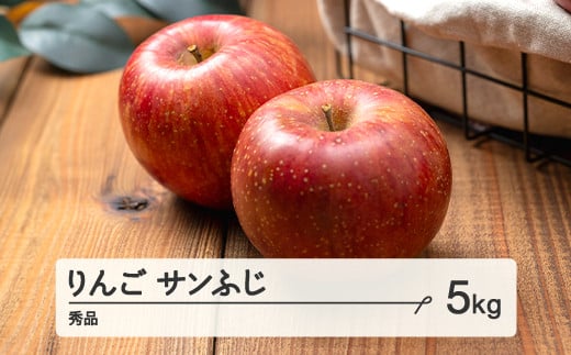 山形県山辺町のふるさと納税 《先行予約》2024年 山形県産 サンふじ りんご 5kg（12～20個） 秀 2024年11月下旬頃から順次発送 F21A-436