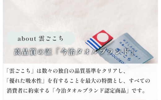 愛媛県今治市のふるさと納税 （今治タオルブランド認定）雲ごこちフェイスタオル ２枚セット　グレー　ふわふわ ふかふか 今治タオル  [IA05010FT2GY]