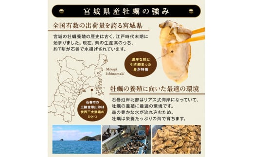 宮城県石巻市のふるさと納税 牡蠣 宮城県産 氷温熟成 かき 生食用（冷凍）210g×3袋 630g 小分け 冷凍 バラバラ冷凍