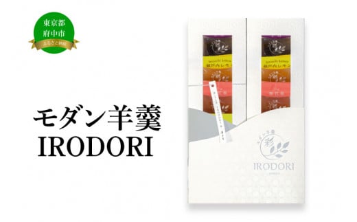 [季節限定 9月15日まで!]モダン羊羹IRODORI 10個入