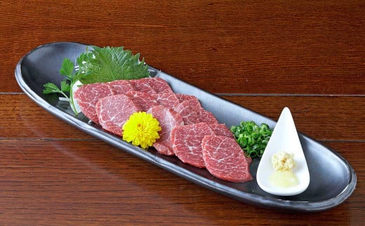 熊本 馬刺し 上霜降り 250g （50g×5）馬肉 馬刺 ばさし 霜降 霜降り  1423537 - 熊本県西原村