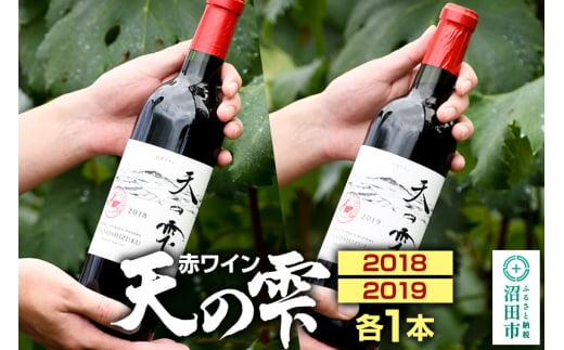 天の雫 赤ワイン2本セット（2018・2019）各720ml