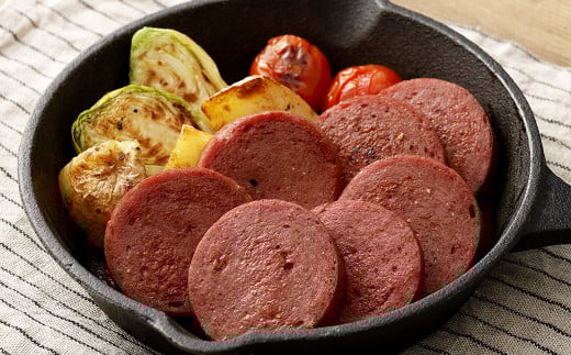 まつのジビエ鹿肉のボローニャソーセージ1パック （1パック 約200g 1本入り）【えひめの町（超）推し！（松野町）】（698）