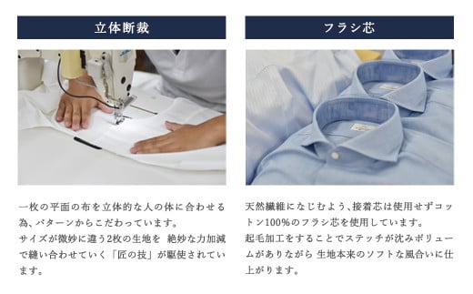くまモン HITOYOSHIシャツ (青ストライプ) 紳士用