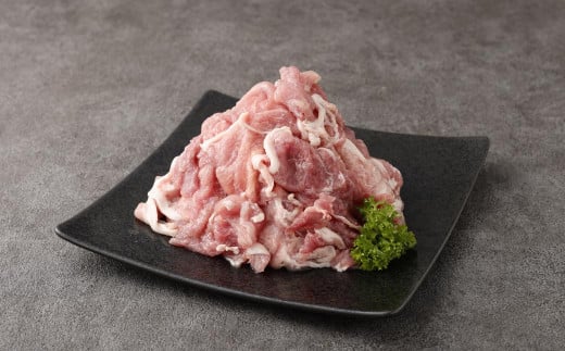 長崎県産「競り美豚」 モモ 切り落とし 2kg (500gx4) 豚肉 お肉 国産 切落し 肉のマルシン 競美豚 競り美豚