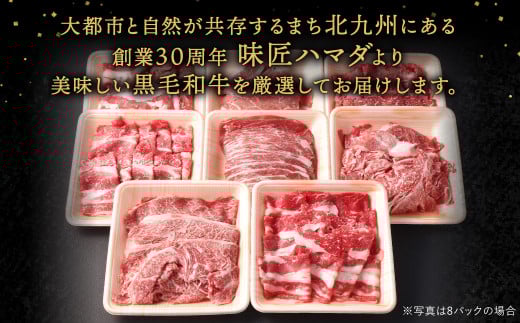 復刻！九州産 黒毛和牛 切り落とし 計1.2㎏ 300g×4パック 小分け