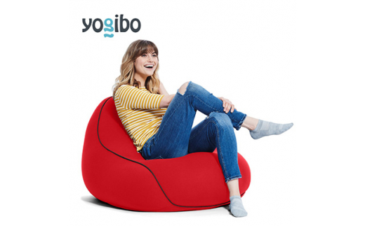 Yogibo Lounger(ヨギボー ラウンジャー)レッド【1172135】 1449668 - 千葉県佐倉市