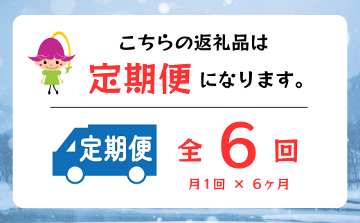 月1回×6ヶ月　全12回でのお届けです♪