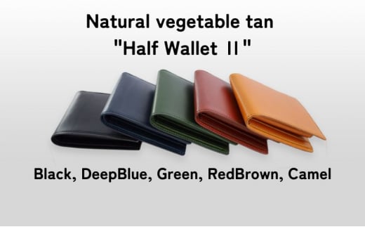 1102 Half Wallet ⅡDeep Blue