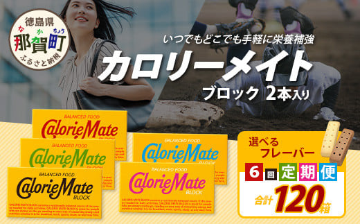 【選べるフレーバー】【6回定期便】カロリーメイト ブロック 2本入り 計20箱×6ヶ月 合計120箱【徳島 那賀 カロリーメイト チョコ バニラ メープル チーズ フルーツ ビタミン ミネラル たんぱく質 脂質 糖質 5大栄養素 バランス栄養食 栄養補給 仕事 勉強 スポーツ 防災 災害 地震 非常食 常備食 備蓄 受験 受験応援 新生活 大塚製薬】MS-5-teiki6