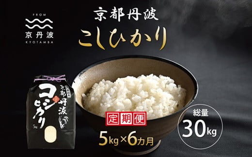 6カ月定期便】 京丹波こしひかり 5kg×6カ月連続 合計30kg 令和6年産 新米 京都 米 精米 コシヒカリ  ※北海道・東北・沖縄・その他離島は配送不可 [060MB003R] - 京都府京丹波町｜ふるさとチョイス - ふるさと納税サイト