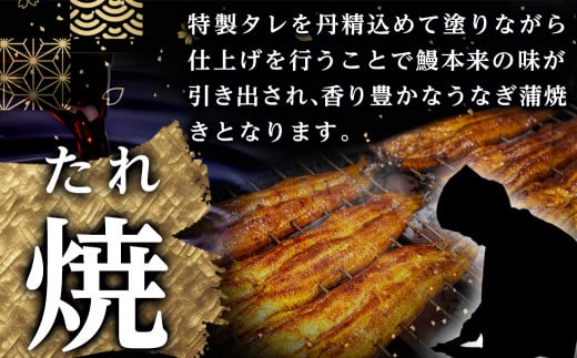 職人手焼きの本格うなぎ蒲焼き3尾_AC-3301_(都城市) 鰻蒲焼 3尾 (総重量450g以上) タレ付き (30ml×3個) 国産うなぎの蒲焼き  特製たれ付き 冷凍 ウナギ かば焼き - 宮崎県都城市｜ふるさとチョイス - ふるさと納税サイト