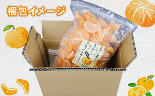 冷凍 みかん 1kg 1袋 粒楽 冷凍みかん 冷凍フルーツ 南四国