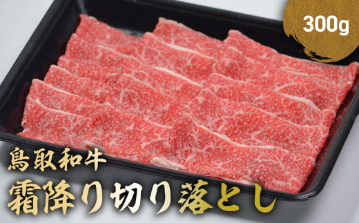 鳥取和牛 霜降り切り落とし 300g ロース バラ 切り落とし 国産 牛肉 ブランド牛 和牛 黒毛和牛 肉 鳥取県 倉吉市 KR1468 1457356 - 鳥取県倉吉市