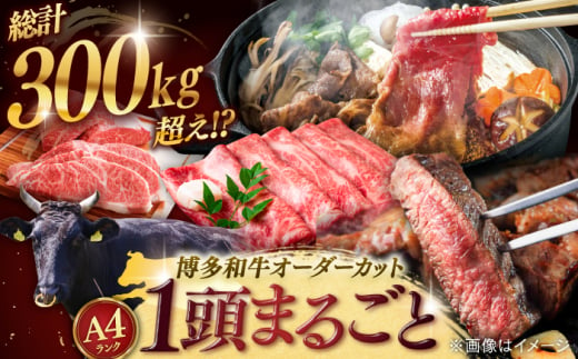 【一頭丸ごとオーダー！】 博多和牛 一頭食べ尽くしセット＜株式会社MEAT PLUS＞桂川町 [ADAQ099] 1455008 - 福岡県桂川町