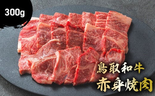 鳥取和牛 赤身焼肉 300g 国産 牛肉 赤身 和牛 黒毛和牛 ブランド牛 焼肉 焼き肉 肉 鳥取県 倉吉市 KR1077 1460984 - 鳥取県倉吉市