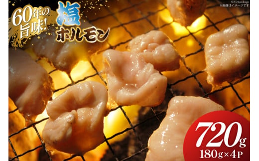 塩 ホルモン 180g × 4パック [木村精肉店 北海道 歌志内市 01227ai063] 小分け 冷凍 焼き肉 焼肉 おつまみ 豚 1458286 - 北海道歌志内市