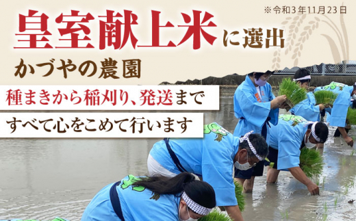 佐賀県江北町のふるさと納税 【先行予約】【皇室献上米生産者のお米】令和6年産 新米  ヒノヒカリ 玄米 10kg ( 5kg×2 ) 【かづやの農園】 [HAP014]