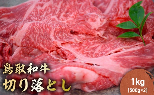 鳥取和牛 切り落とし 1kg（ 500g × 2P ） 切り落とし 牛肉 国産 和牛 黒毛和牛 肉 ブランド牛 国産牛 鳥取県 倉吉市 KR408 1461150 - 鳥取県倉吉市