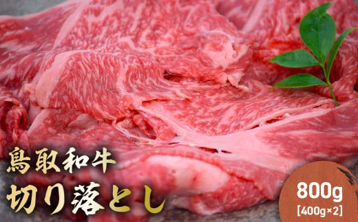 鳥取和牛 切り落とし 800g（ 400g × 2P ） 切り落とし 牛肉 国産 和牛 黒毛和牛 肉 ブランド牛 国産牛 鳥取県 倉吉市 KR155