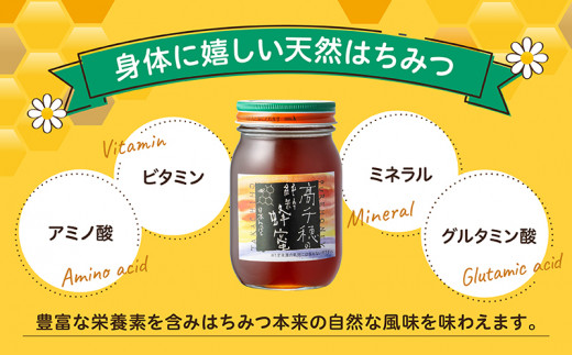 A-25 日本みつばち 高千穂の純粋蜂蜜 600g×2本 セット