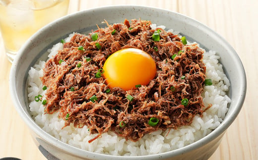 調理例「そのままご飯で♪コンビーフ丼」