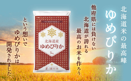 3月発送分】【令和6年産】北海道産 ゆめぴりか 30kg 五つ星お米マイスター監修(深川産) - 北海道深川市｜ふるさとチョイス - ふるさと納税サイト