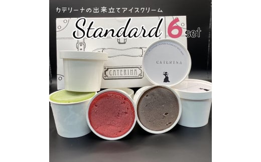 6種のアイスクリームセット【Standard】