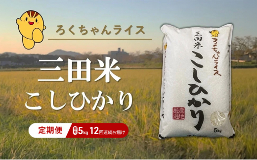 【定期便】期間限定 新米予約 令和6年度産三田米コシヒカリ5kg 12か月連続 [№5337-0351] 1464756 - 兵庫県三田市