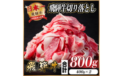 飛騨牛 切り落とし 約800g(約400g×2パック)＜冷蔵便＞【1544083】 1464447 - 岐阜県羽島市