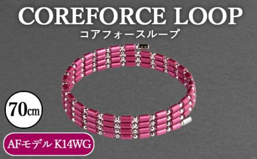 No.120-03 コアフォースループ　AFモデル　K14WG　70cm ／ COREFORCE アクセサリー コアフォースパウダー 特殊技術 健やか 埼玉県  1468054 - 埼玉県越谷市