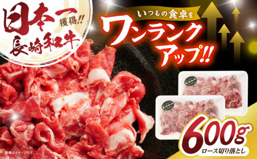 【最速発送】長崎和牛切落し300g×2パック /長崎県産 長崎和牛 牛肉 和牛 牛 切り落とし / 諫早市 / 有限会社長崎フードサービス [AHDD001] スピード 最短 最速 発送 1174256 - 長崎県諫早市