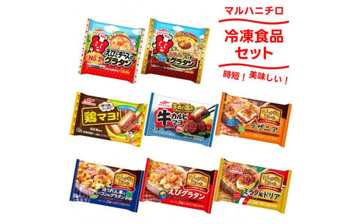 大泉町 マルハニチロ冷凍食品8点セット